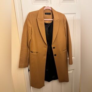 Zara Women's Camel Trench Coat